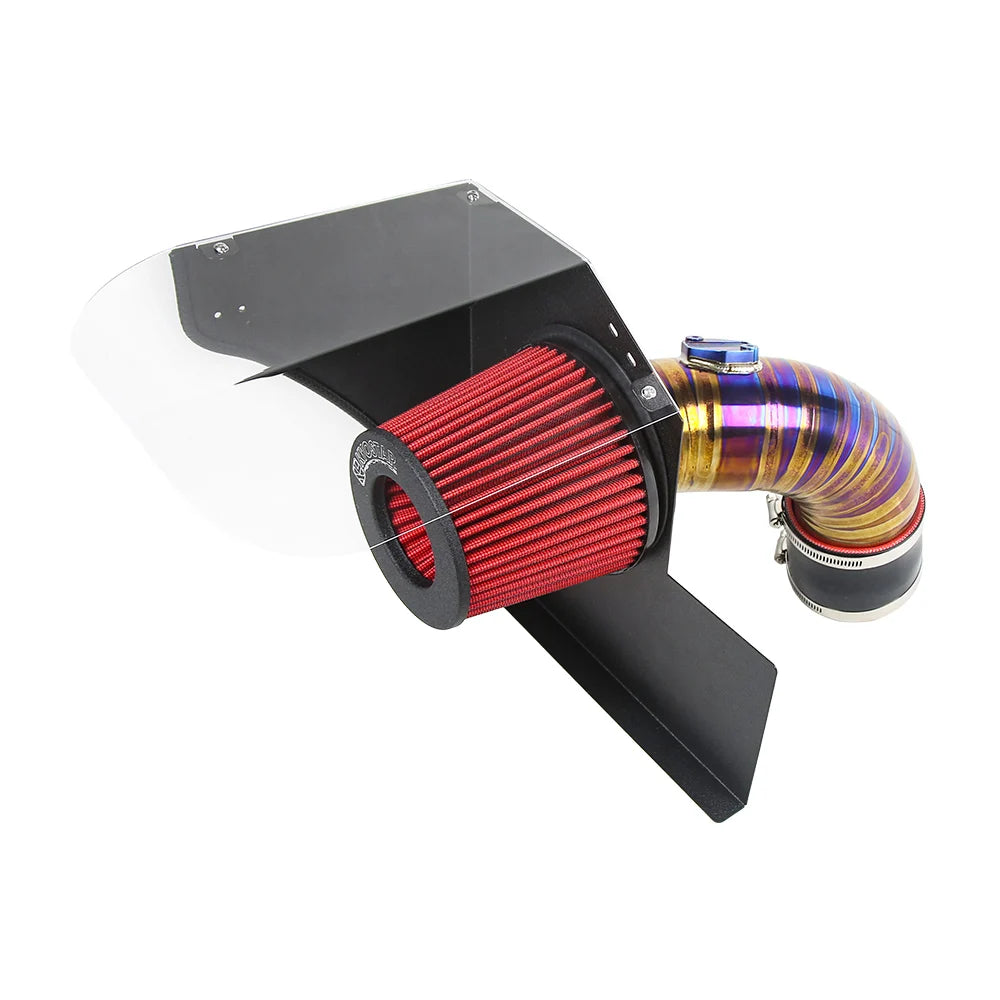 BMW B58 3.0L M140i F20 / M240i F22 F23 / 340i F30 F34 / 440i F32 F33 F36 3.5 inch Titanium Cold Air Intake