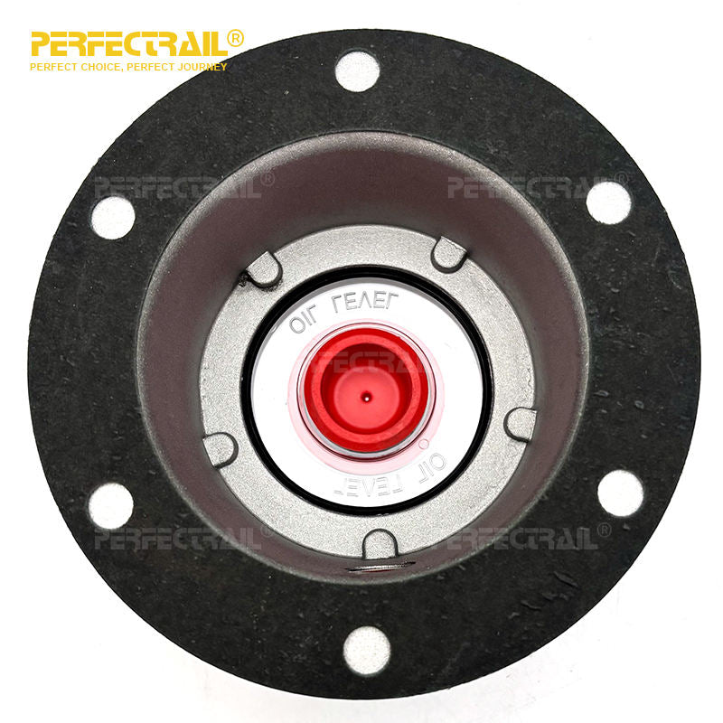 PERFECTRAIL 343-4024 Manufacturer Trailer Parts 6 Hole Aluminum Wheel Hub Center Cap for Freightliner for Volvo for Kenworth