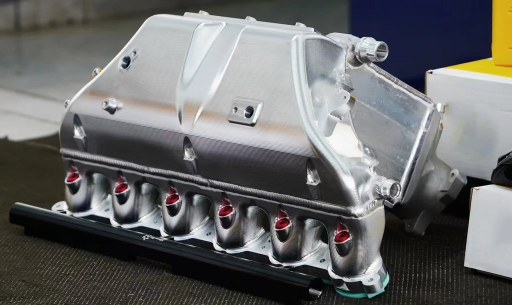 BMW S58 3.0T M2 M3 M4 CNC Performance Intercooler - Silver Aluminium (Not for X3 M or X4 M)