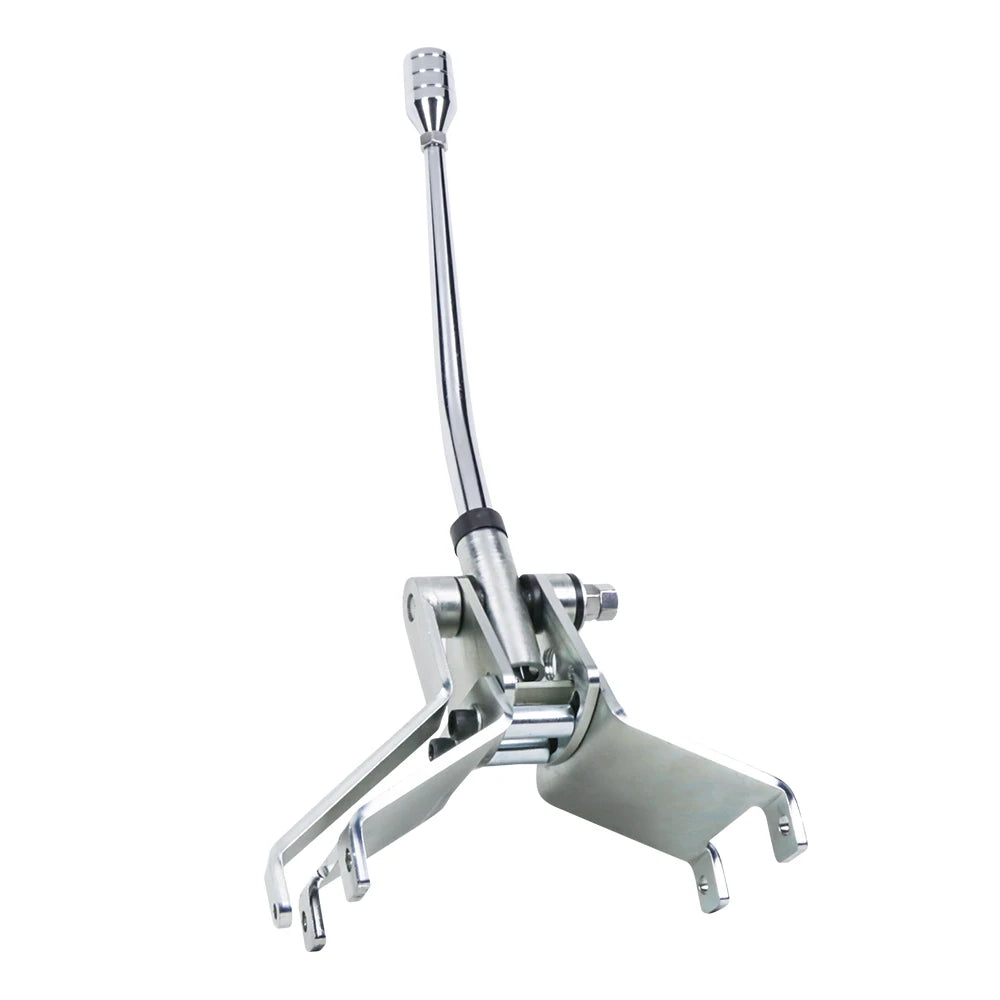 GM TH350 Turbo 350 Automatic Transmission 12 inch Stick Racing Shifter - Silver Aluminium