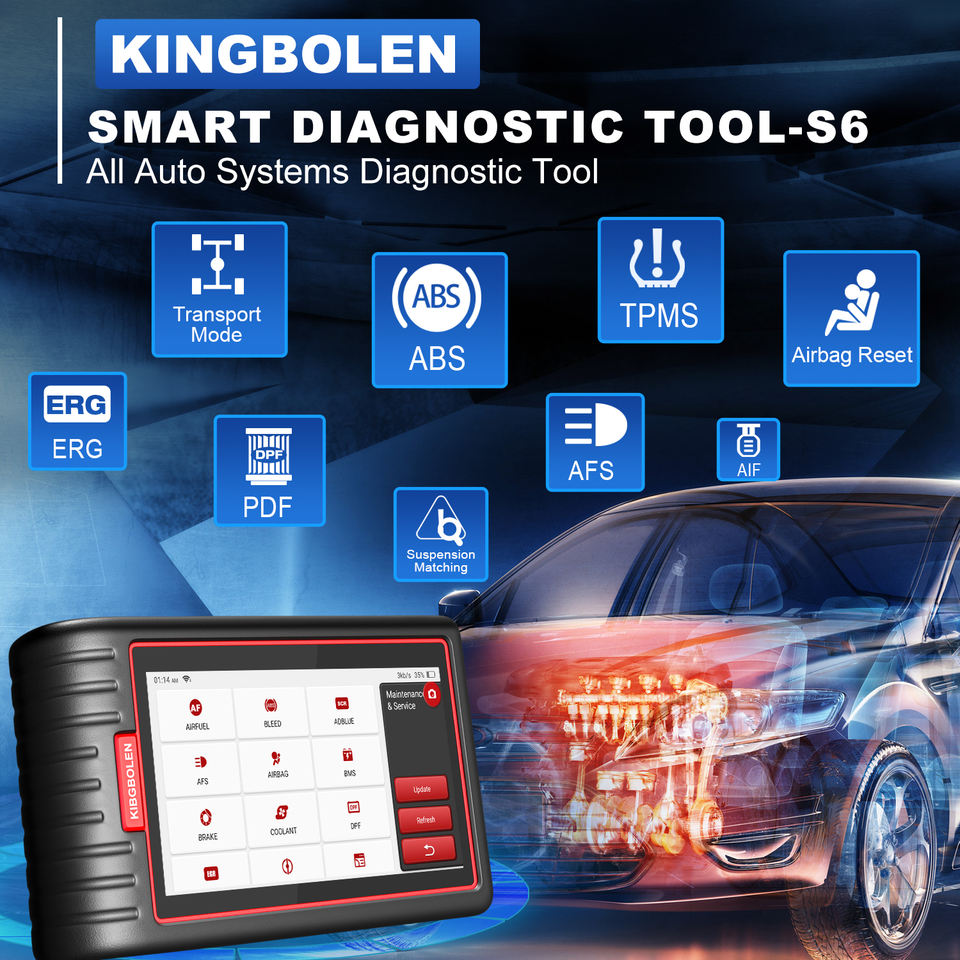 Kingbolen S6 OBD Scanner - view 2