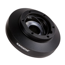 Mercedes-Benz 1976-1995 Black Aluminium Steering Wheel Short Hub Adapter Boss Kit