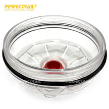 Load image into Gallery viewer, PERFECTRAIL 340-4975 Wholesale Heavy Duty Truck Parts Screw-On Clear Wheel Hub Center Cap for American Truck Trailer