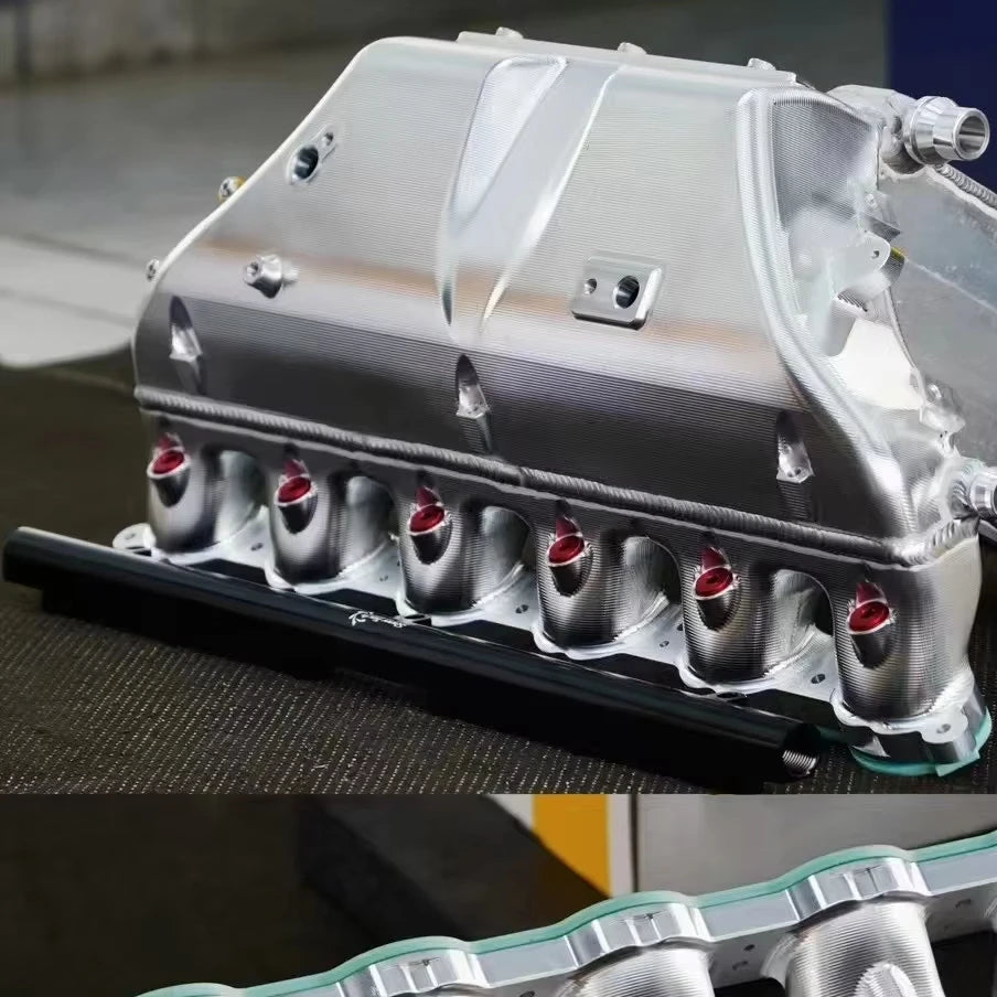 BMW S58 3.0T M2 M3 M4 CNC Performance Intercooler - Silver Aluminium (Not for X3 M or X4 M)