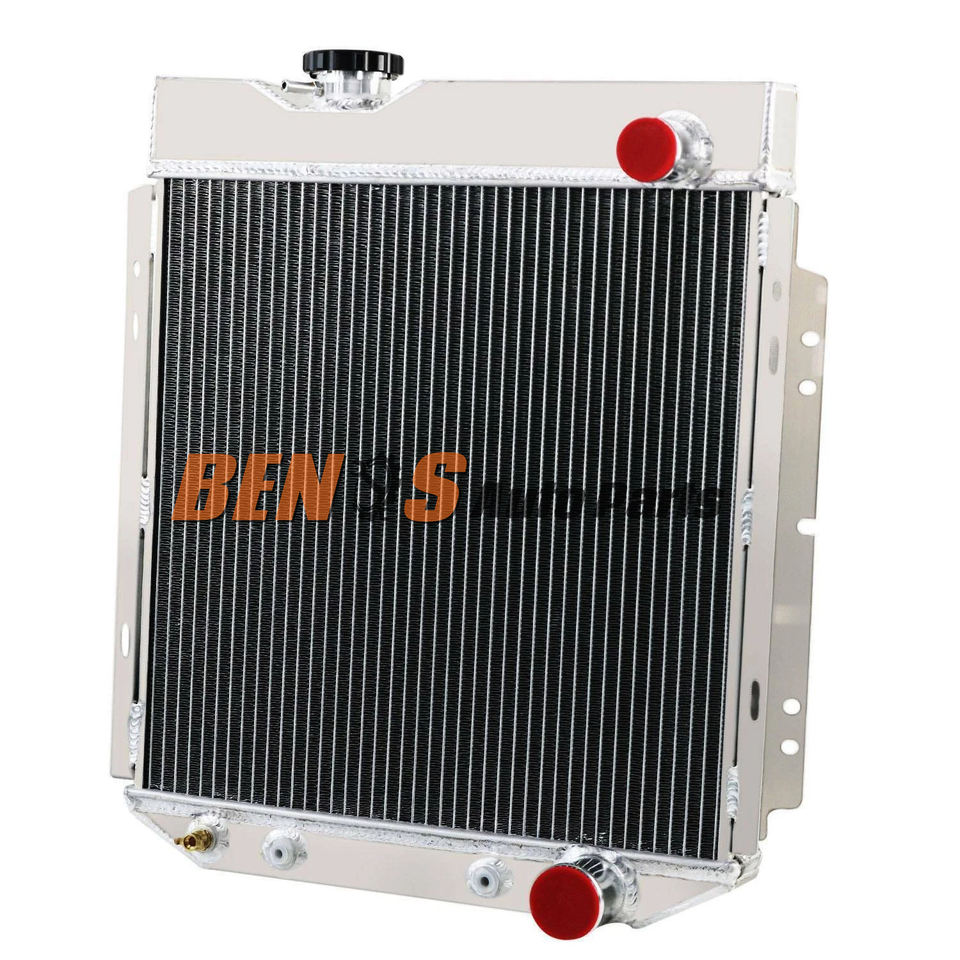 Radiator Replacement Kit 3 Row Aluminium Radiator Shroud Fan+Relay for FORD MUSTANG V8 260 289 Auto