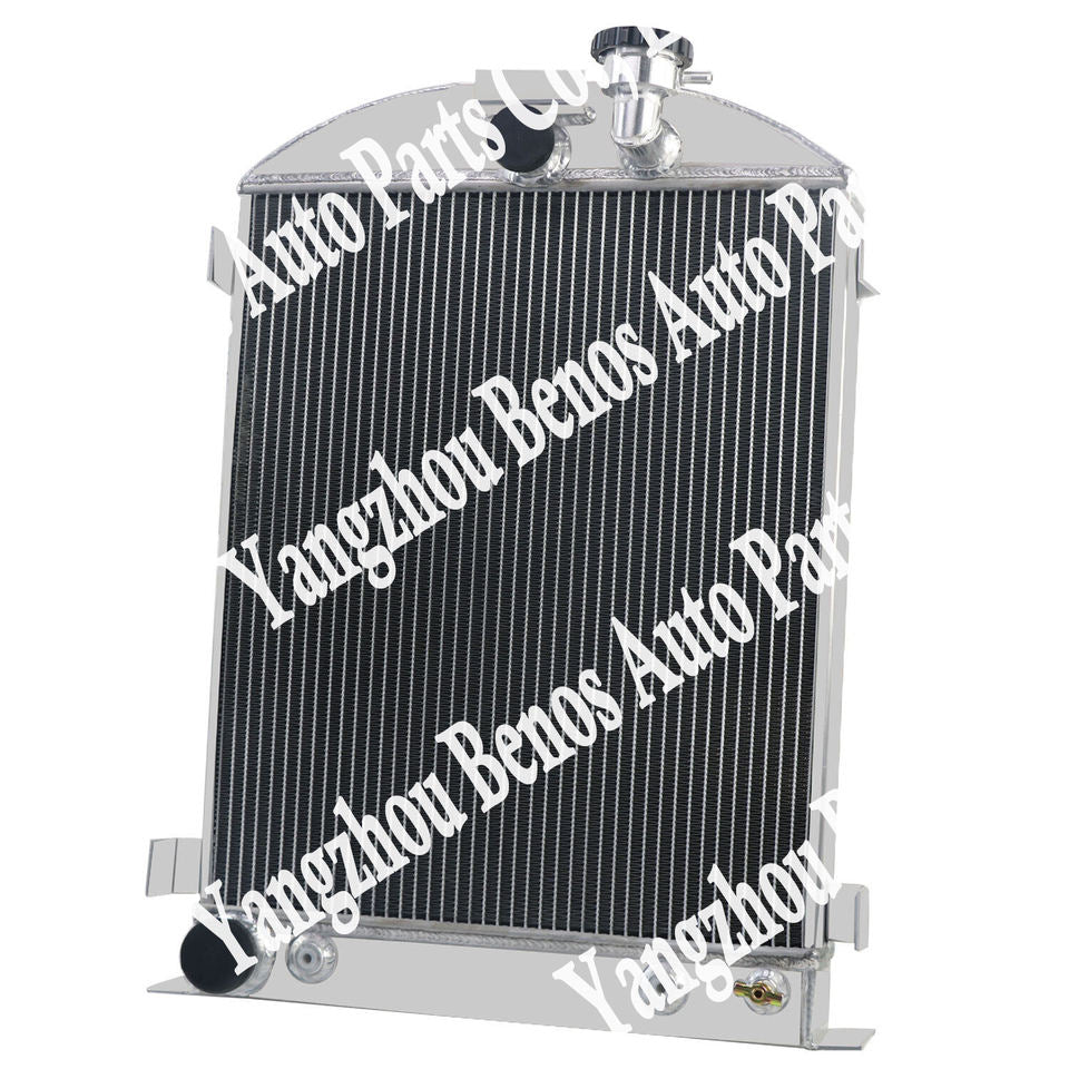 3 Row Aluminum Radiator for Chevy Corvette C6 V8 6.2L Double Oil Cooler 2005-13