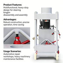 Load image into Gallery viewer, Professional Vertical Shaft Disassembly Machine, High Efficiency for Heavy Vehicle Maintenance Workshop