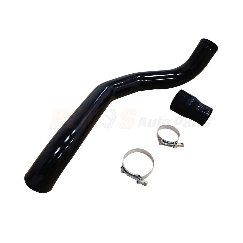 Black Hot Side Intercooler Pipe for GM 6.6L Duramax Diesel 2001-2010 2005 2006