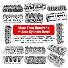 Car Aluminum Auto Engine Cylinder Head Assembly for TOYOTA 3s 3rz 14b 1az 1nz 2y 3l 5k 5vz 1rz 1zz 2az 2jz 2kd 2rz 3k 4a 15b 1kd