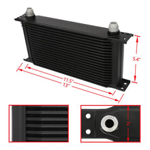 Load image into Gallery viewer, Small Universal Aluminium Oil Cooler 13 x 6.6 x 2 Inch - Engine, Transmission or Differential