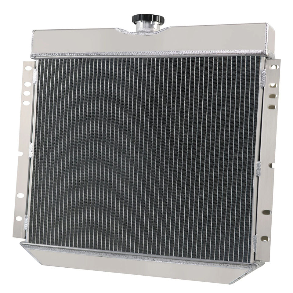 4 Row Aluminum Radiator for Ford Mustang Fairlane Falcon Mercury Cougar 1967-70 68