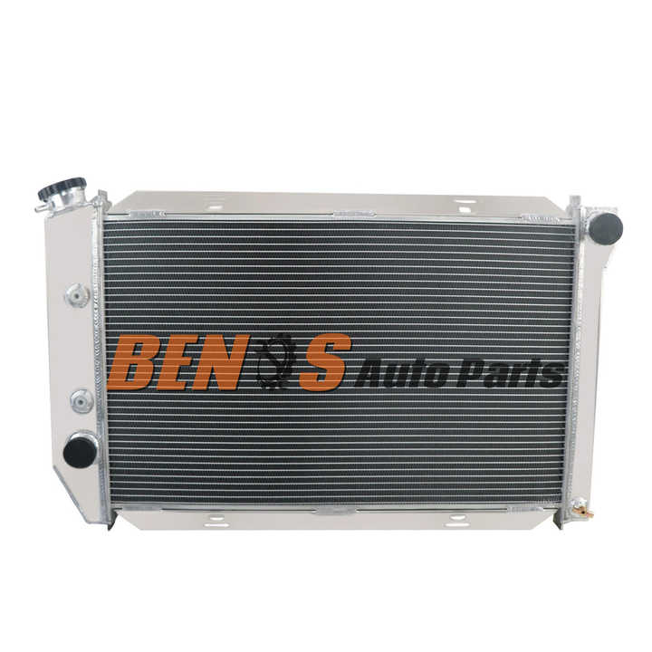 4 Row Aluminum Radiator for Ford Country/Custom/Fairlane/Galaxie 500/LTD/Torino 1969-1973