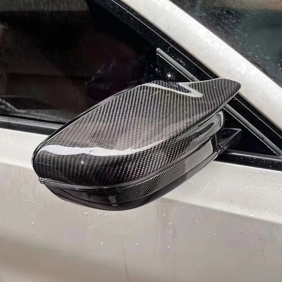 BMW 3 Series 4 Series 5 Series 7 Series 8 Series Carbon Fibre Replacement Mirror Caps