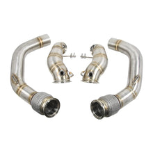 Load image into Gallery viewer, BMW M5 F90 / M8 F92 2019+ 304 Stainless Steel Racing Downpipes