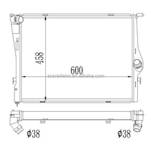 Load image into Gallery viewer, All Aluminum Radiator for BMW 3 Series E90 E92 E93 M3 2007-2013