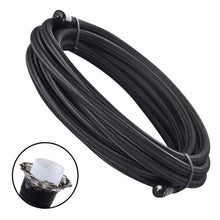 Load image into Gallery viewer, Nylon Stainless Steel Braided PTFE Fuel Line 4AN 6AN 10AN 12AN, Black / Silver