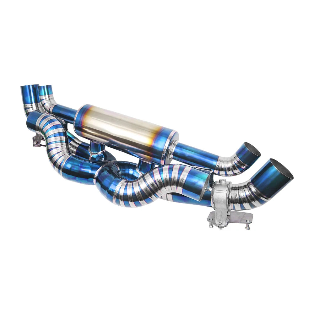 Porsche 911 992 Carrera 4 / 4S / Targa 4 / 4S 2019-2025 3.0T Titanium Catback Exhaust with Downpipe