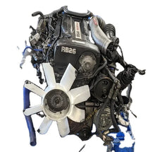 Load image into Gallery viewer, APS-HV-1600987577850 Used Nissan RB26DETT Diesel 6 Cylinder Engine 2.6L with ECU