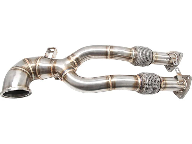 Audi RS3 8V / TT RS 8S 2015+ 2.5T EVO 3.5 inch 304 Stainless Steel Race Downpipe