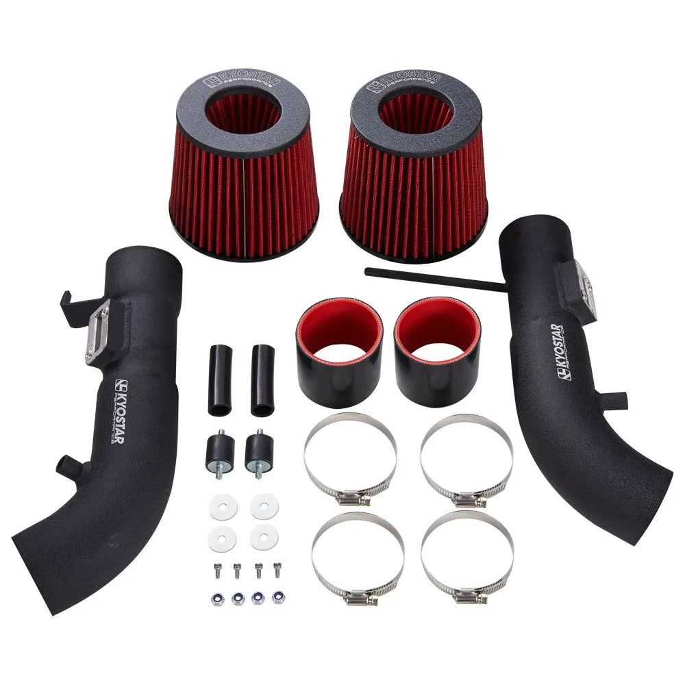 Infiniti G35 Sedan 2007-2008 3.5L Black and Red Aluminium Short Ram Cold Air Intake