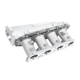 Race Pattern K-Series Intake Manifold System for 2002-2005 Honda Civic Coupe Si and RSX - Silver Aluminium