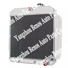 Load image into Gallery viewer, 3 Row Radiator with Shroud Fan for Chevy GMC C/K 100 150 3100 1955-1959