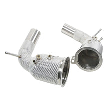 Load image into Gallery viewer, Porsche 911 992 2020+ 304 Stainless Steel Downpipes with Heat Shield