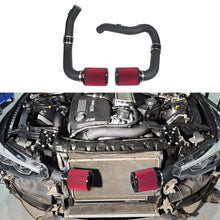 Load image into Gallery viewer, BMW M3 F80 / M4 F82 / M2 Competition F87 2015-2020 S55 3.0L Twin Turbo Front Mount Aluminium Cold Air Intake Kit