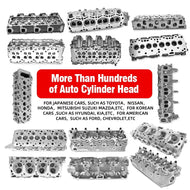 KINGSTEEL Aluminum Auto Engine Cylinder Head Assembly for Chevrolet Spark Cruze Aveo Captiva Chevy 350 V8 American Car Parts