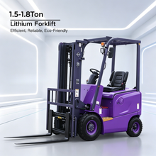 Load image into Gallery viewer, Reliable 1.5-1.8TON Gasoline Forklift, Low Noise &amp; High Output, Suitable for Factory &amp; Commercial Use