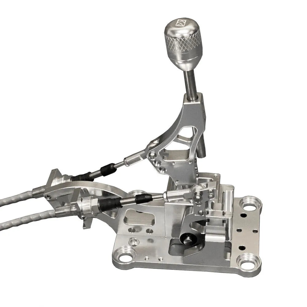 Honda K20 / K24 K-Series Swap Shifter Box Kit with RSX Shifter Cables, Trans Bracket and Gear Knob - Civic / CRX