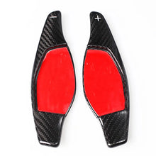 Load image into Gallery viewer, Audi R8 2017-2019 / RS3 / RS4 / RS5 / TT RS Carbon Fibre Shift Paddle Extenders - Black / Red