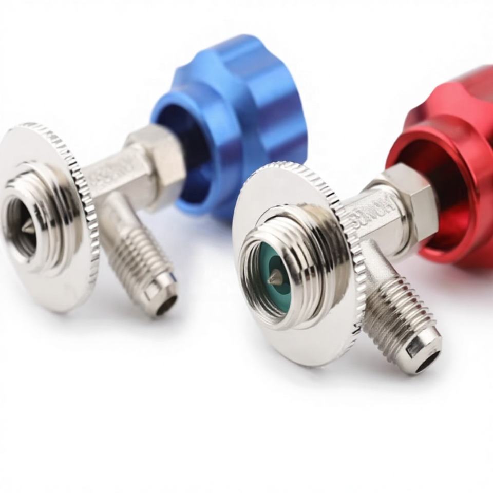Refrigerant Bottle Opener Tool for R134 R22 High and Low Pressure