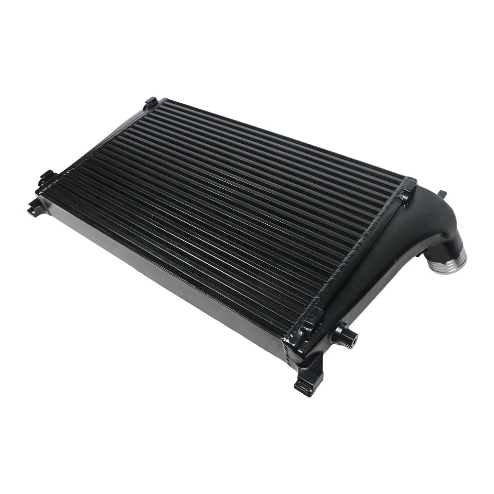 VW Golf MK7 GTI / Golf R / Audi A3 S3 8V 1.8T 2.0T Bar and Plate Intercooler - Black