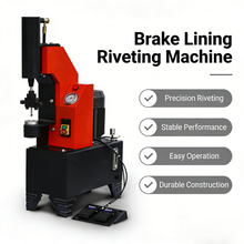 Load image into Gallery viewer, Semi-Automatic Brake Shoe Riveting Machine High Efficiency Adjustable Pressure for Commercial Vehicle Maintenance Workshop