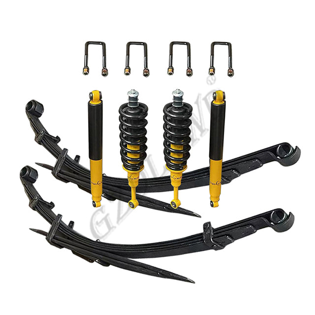 APS-HV-1600790429102 2016-2020 Isuzu D-Max Shock Absorbers Rear Dakar Leaf Spring Set Lift Kit