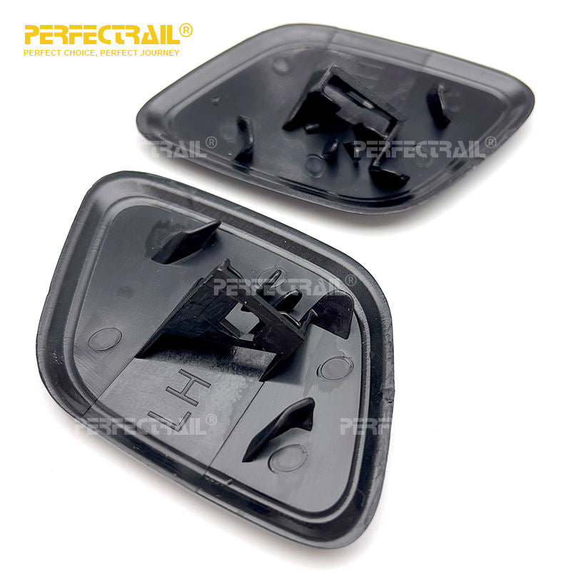 PERFECTRAIL BM51-13L019 BM51-13L018 Auto Body Parts Black Head Lamp Headlight Washer Jet Cover Cap for Ford Focus 2012-2014