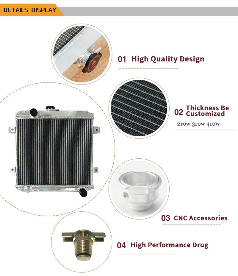 Aluminum Radiator for Exclusive Custom-made Radiator