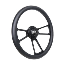 Load image into Gallery viewer, Universal 14 inch 355 mm Black Microfibre Leather 4-Spoke Sport Steering Wheel