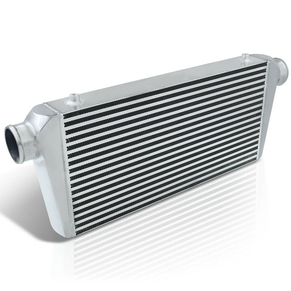 Universal 3 Inch Bar and Plate Front Mount Intercooler 600 x 300 x 76 mm - Aluminium