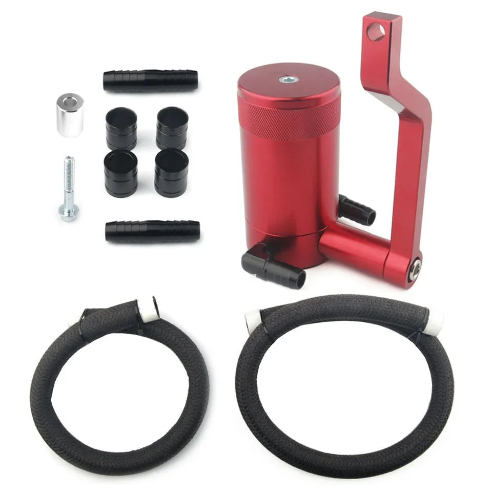 Dodge Charger / Challenger / Chrysler 300 2011-2018 6.4L Red Aluminium Oil Catch Can, 0.4 L