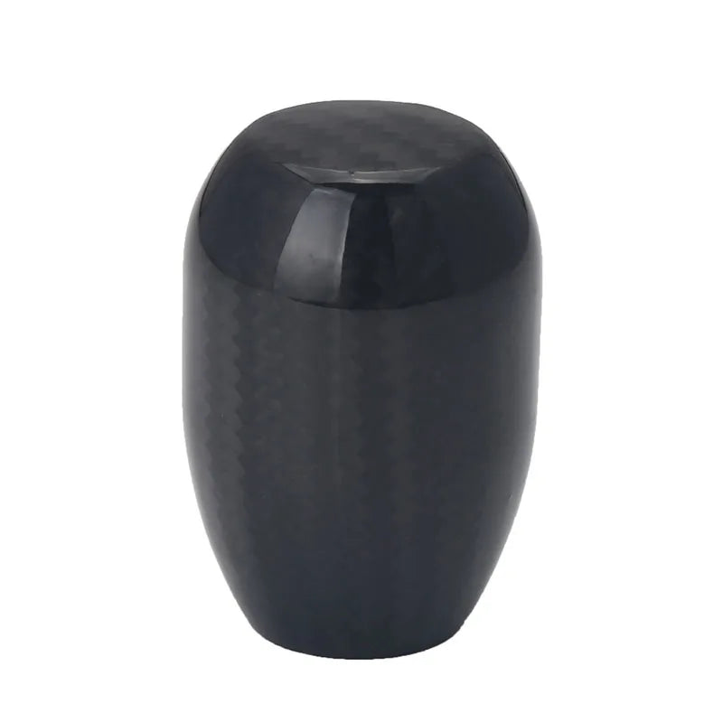 Universal Carbon Fibre Type-A Gear Shift Knob with M8 M10 M12 Adapters, Manual and Automatic