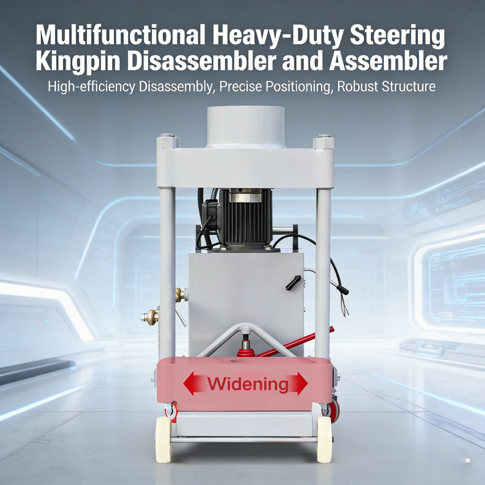 Professional Vertical Shaft Disassembly Machine, High Efficiency for Heavy Vehicle Maintenance Workshop