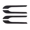 4Pcs For Tesla Model 3/Y 2023 Door Handle Cover Wrap Kit Pink Carbon Fiber Protector Sticker Decor ABS Exterior Accessories