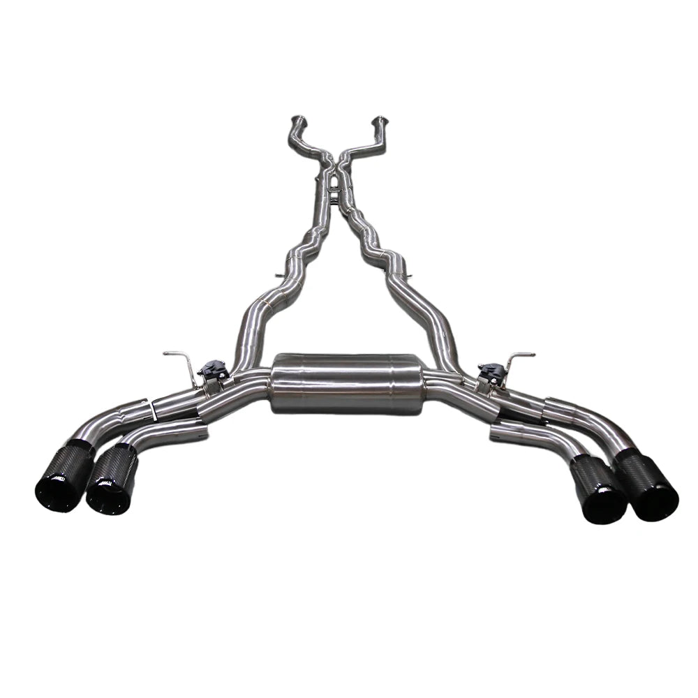 BMW M5 G90 / M5 Touring G99 2025+ S68 4.4T Twin-Turbo V8 Stainless Steel 4-Tip Valved Sport Catback Exhaust