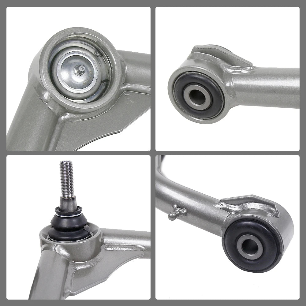 Dodge Ram 1500 Front Upper Control Arms for 2-4 inch Lift / Levelling Kit - Gunmetal Steel