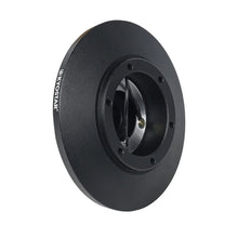Load image into Gallery viewer, Porsche / Audi / VW Golf Black Aluminium Short Steering Wheel Hub Adapter - 6-Hole