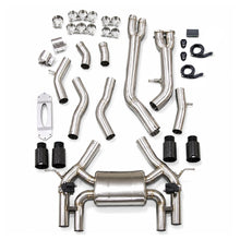 Load image into Gallery viewer, BMW M3 F80 / M4 F82 F83 2014-2020 S55 3.0T Stainless Steel Quad-Tip Valved Sport Catback Exhaust System