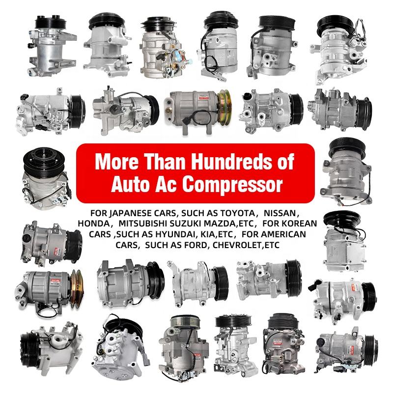 Air Conditioning Clutch Pulley Electric Car AC Compressor for NISSAN Sentra Cube Serena Primera Navara Np300 Micra Y61 Y62 TD27