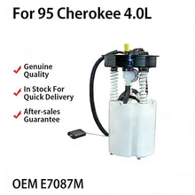 Load image into Gallery viewer, Jeep Cherokee 1986–1993 4.0L Fuel Pump Assembly E7087M P74697M FG0377
